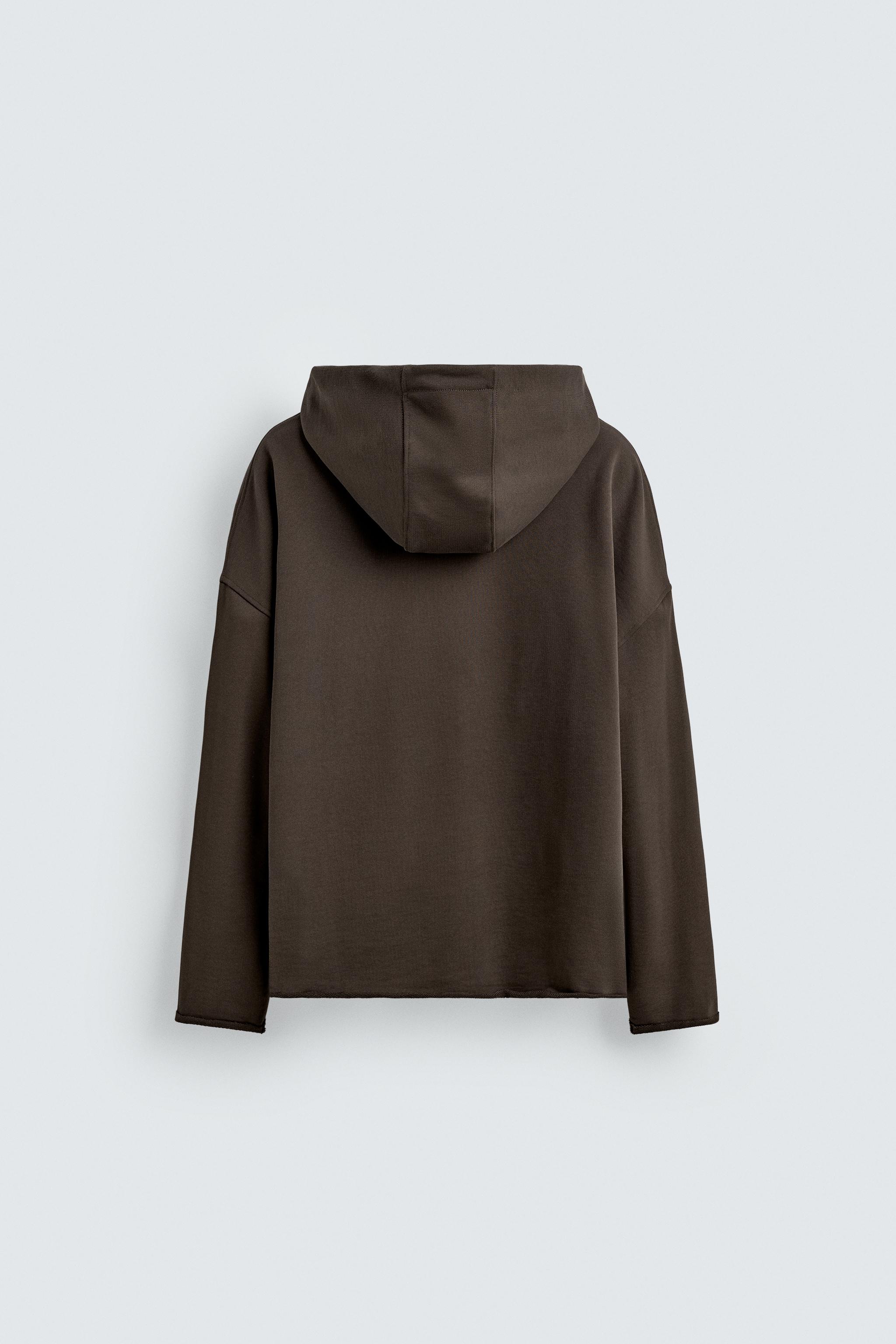 RELAXED FIT HOODIE SWEATSHIRT